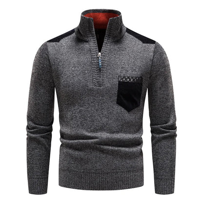 Benoît™ | Pull polaire col zippé
