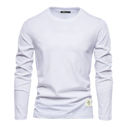 MONVIEL™ | Men's Long-Sleeve Cotton T-Shirt