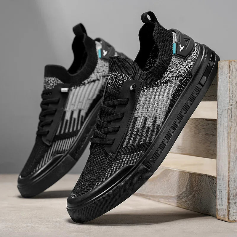 MONVIEL™ | Men's Knit Mesh Flat Trainers