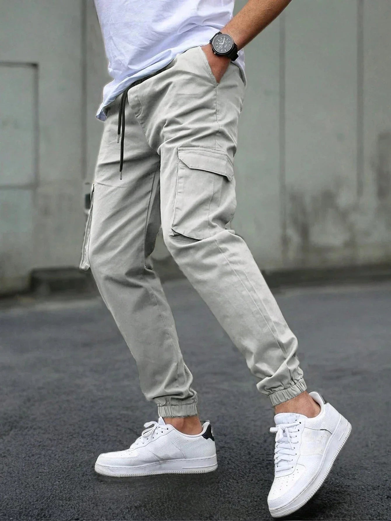 MANSSINO™ | Men's Slim Tapered Cargo Trousers