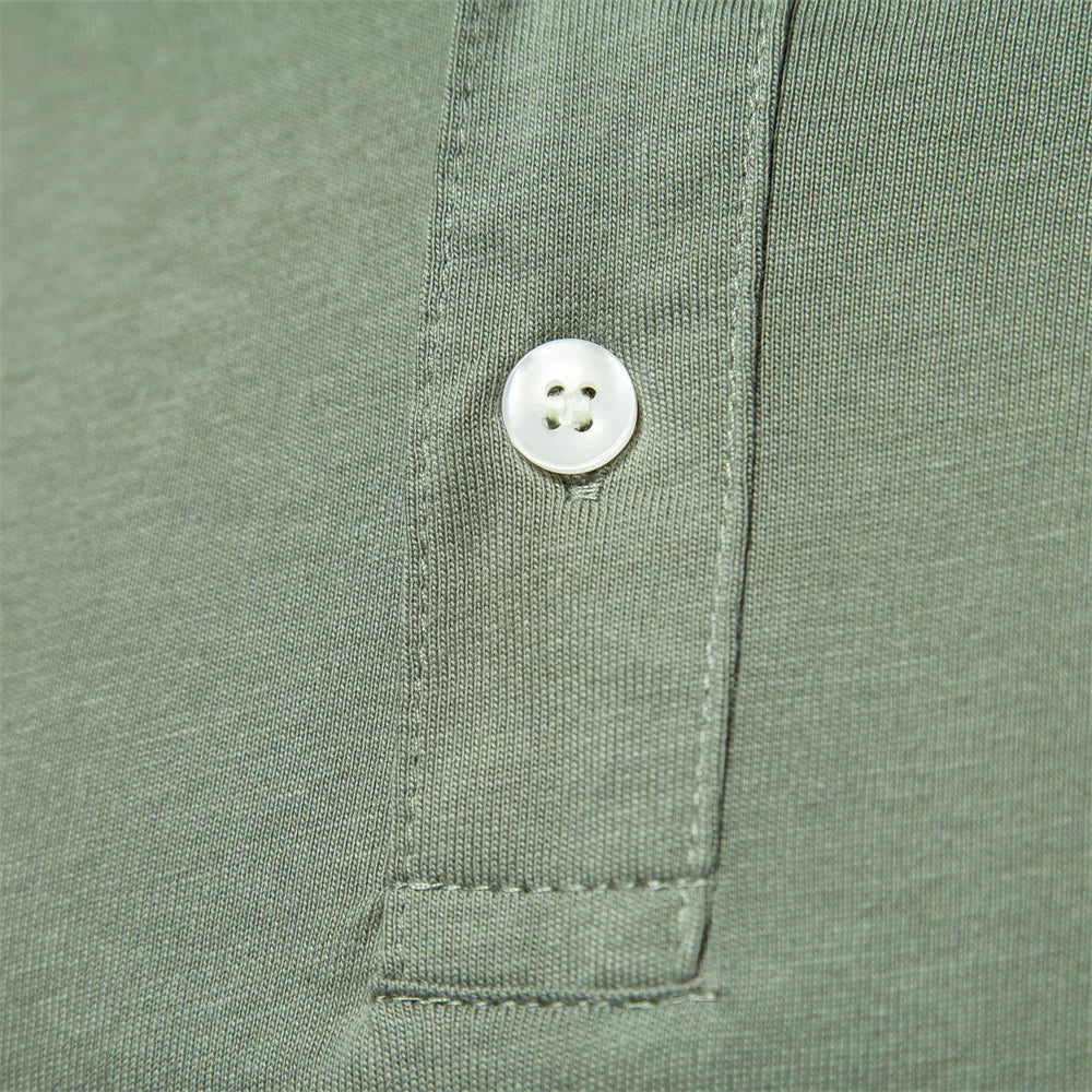 MONVIEL™ | Men's Embroidered Cotton Polo
