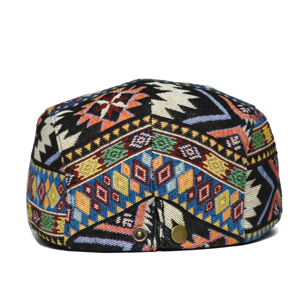 MONVIEL | Vintage Printed Flat Cap