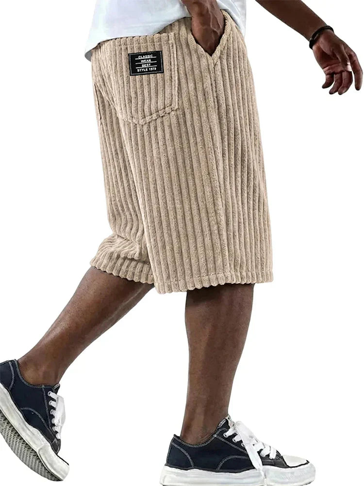 MANSSINO™ | Men's Wide-Wale Corduroy Lounge Shorts