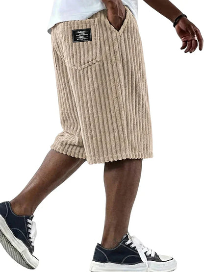 MANSSINO™ | Men's Wide-Wale Corduroy Lounge Shorts