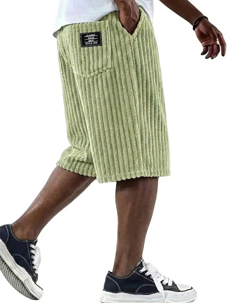 MANSSINO™ | Men's Wide-Wale Corduroy Lounge Shorts