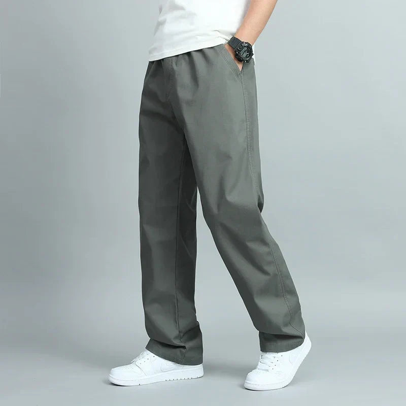 LAURENT MONACO | PANTALONS AMPLE HOMME EN COTON