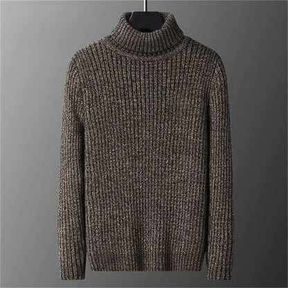 MANSSINO™ | Men's Dense Knit Fitted Turtleneck