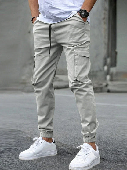MANSSINO™ | Men's Slim Tapered Cargo Trousers