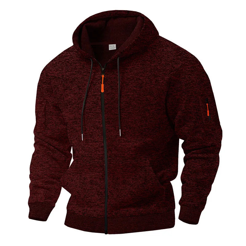 MANSSINO™ | Full-Zip Hooded Fleece Jacket