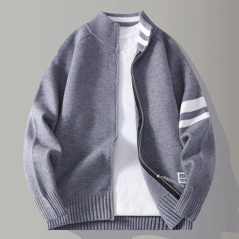 MANSSINO™ | Zip-Up Knit Sweater