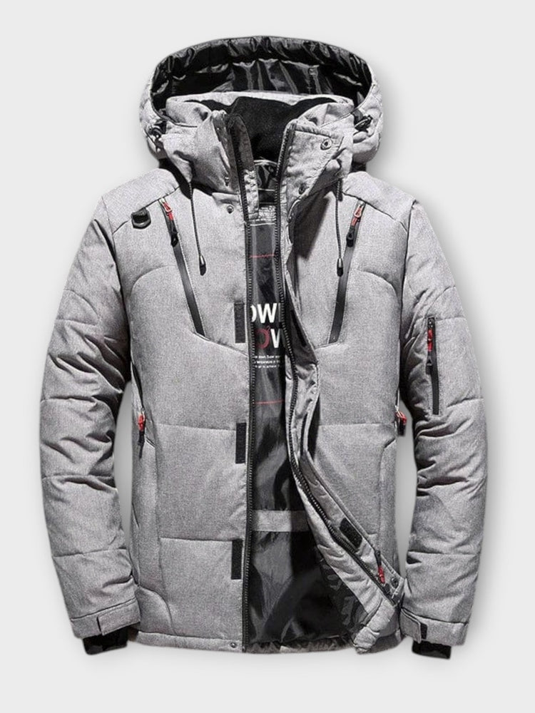 LAURENT MONACO | VESTE D'HIVER SOLIDE POUR HOMME