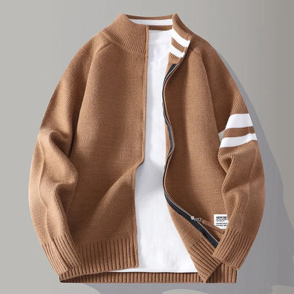 MANSSINO™ | Zip-Up Knit Sweater