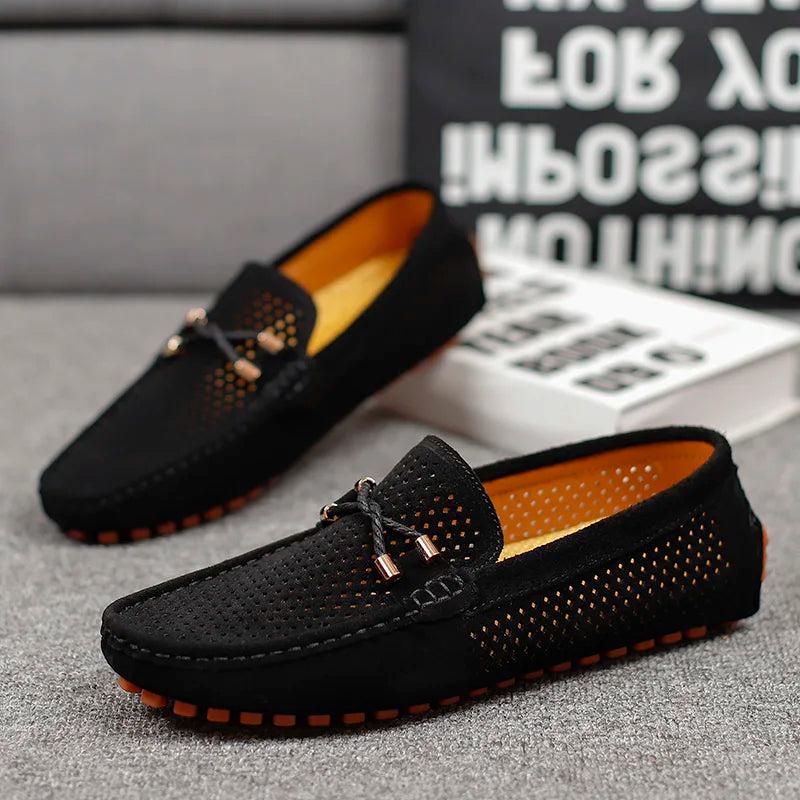 MANSSINO™ | Men's Perforated Driving Moccasin