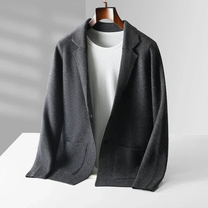MANSSINO™ | Men's Pure Cashmere Button Cardigan