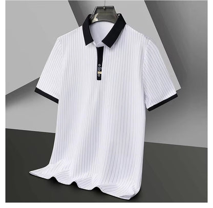 MONVIEL | Smart Striped Polo