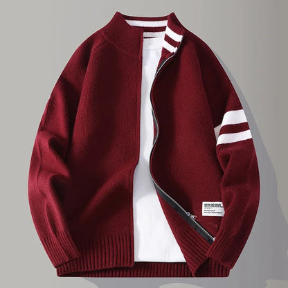 MANSSINO™ | Zip-Up Knit Sweater
