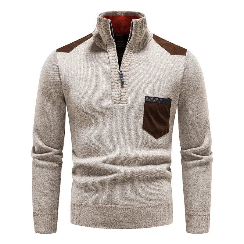 Benoît™ | Pull polaire col zippé