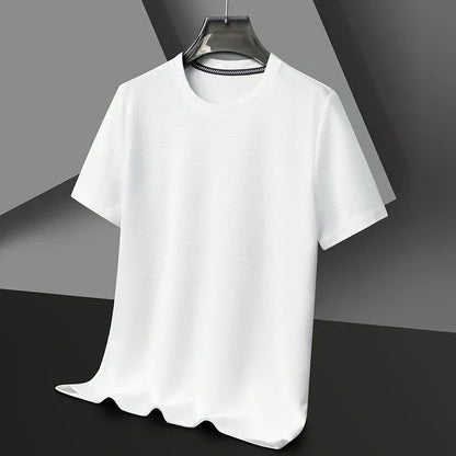 MONVIEL™ | Men's Waffle-Knit Crew Neck T-Shirt