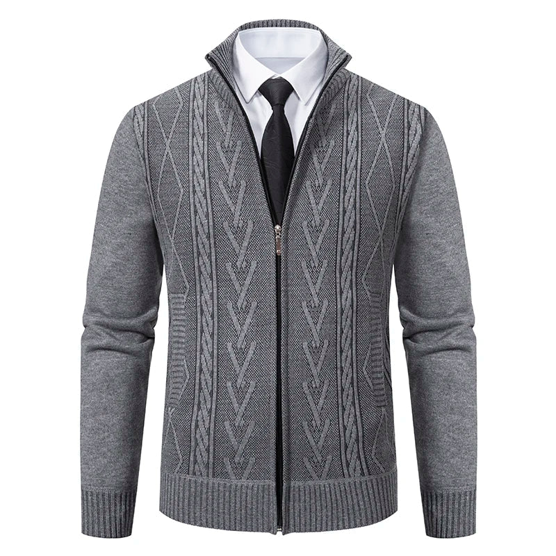 MANSSINO™ | Men's Wool Blend Full-Zip Gilet