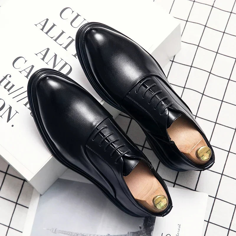 MANSSINO™ | Men's Classic Lace-Up Oxford Shoe