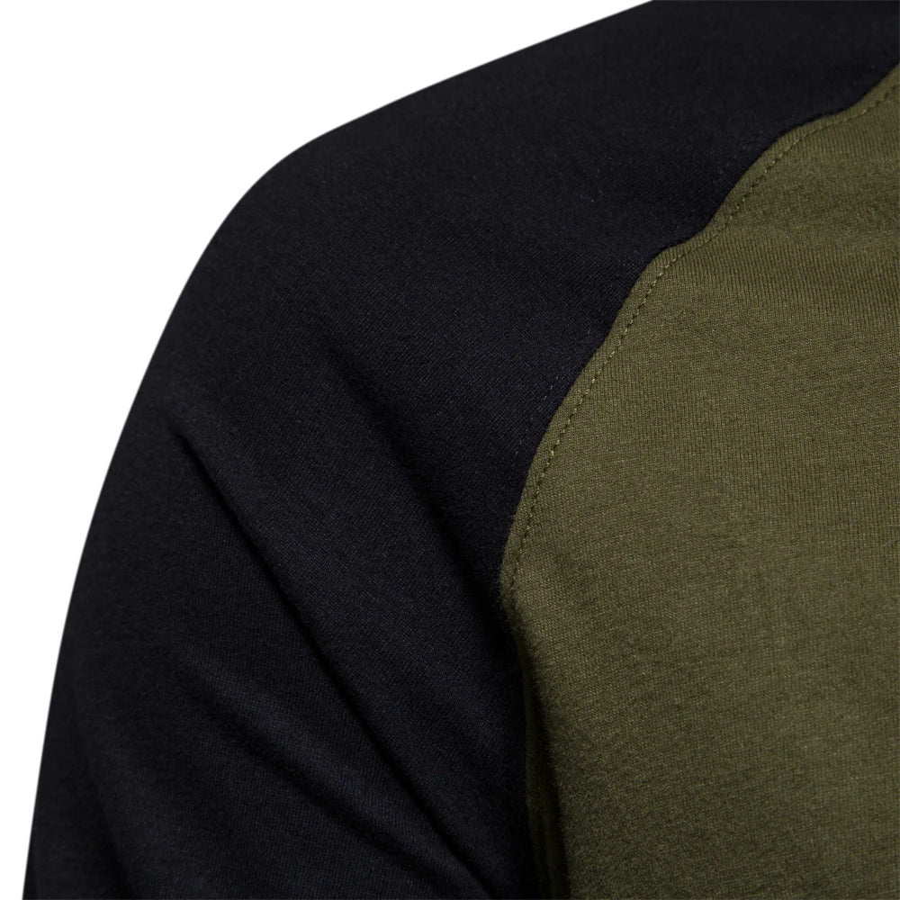 MONVIEL™ | Men's Raglan Long-Sleeve Cotton Tee