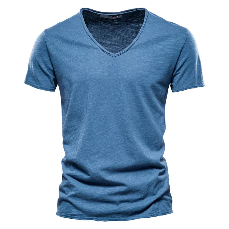 MONVIEL™ | Everyday Cotton V-Neck Tee