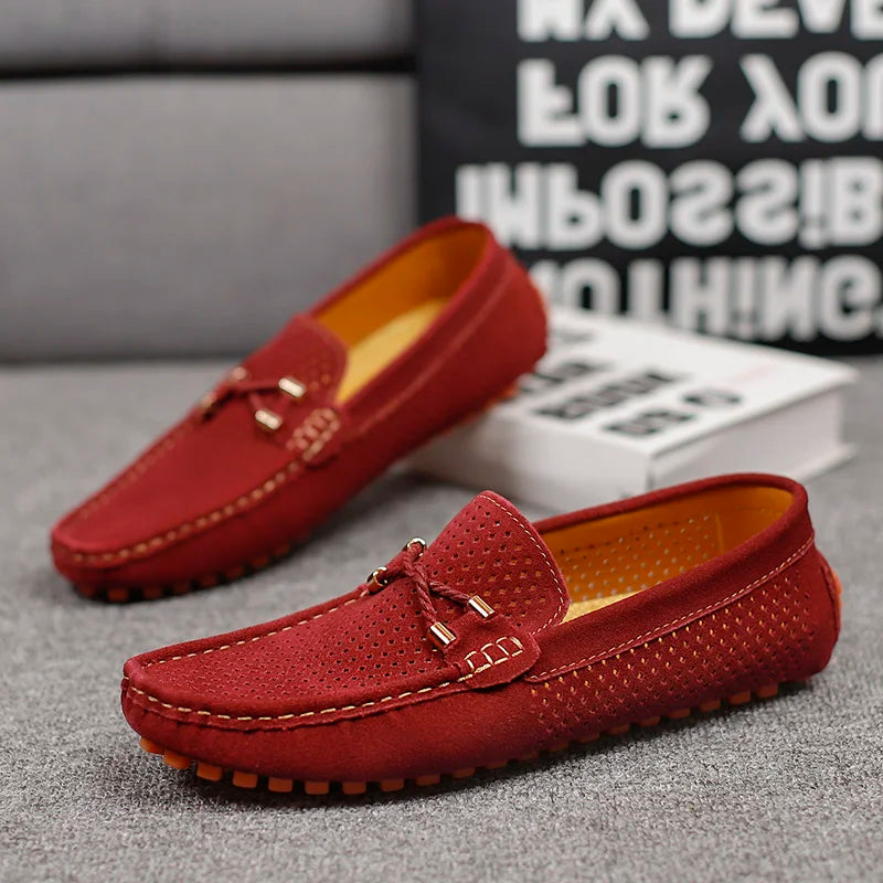 MANSSINO™ | Men's Perforated Driving Moccasin