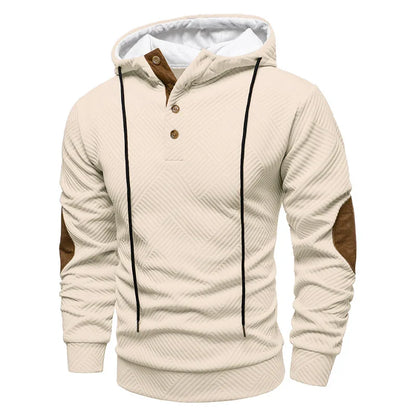 MANSSINO™ | Slim-Fit Half-Button Hooded