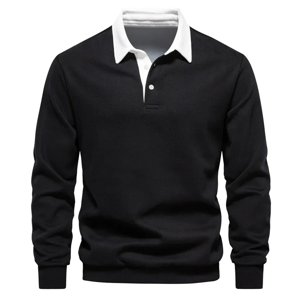 MANSSINO™ | Men's Polo Collar Winter Pullover