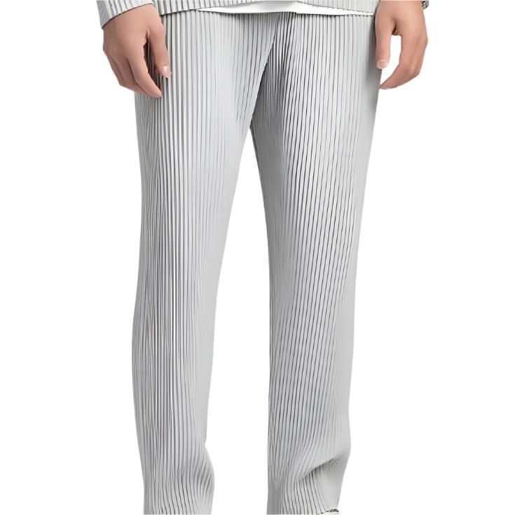 MONVIEL | Ribbed cotton trousers