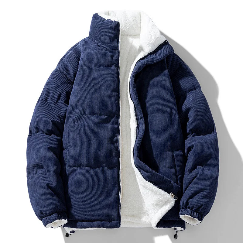 MANSSINO™ | Fleece-Lined Corduroy Puffer