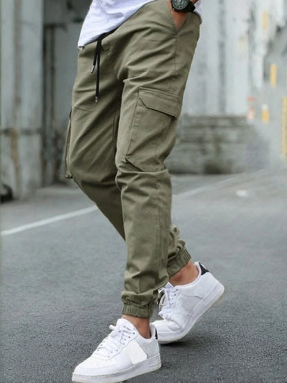 MANSSINO™ | Men's Slim Tapered Cargo Trousers