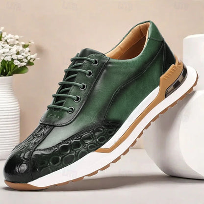 MANSSINO™ | Men's Cowhide Leather Orthopaedic Sneaker