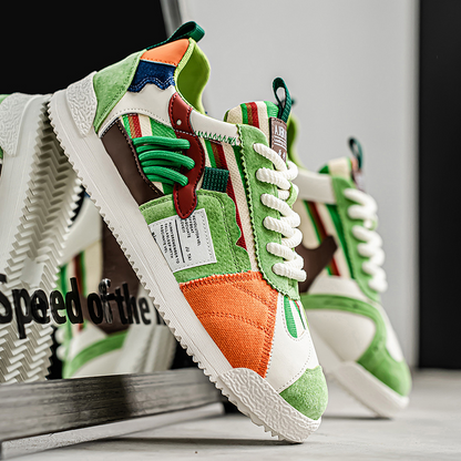 MONVIEL™ | Retro Color-Block Trainers