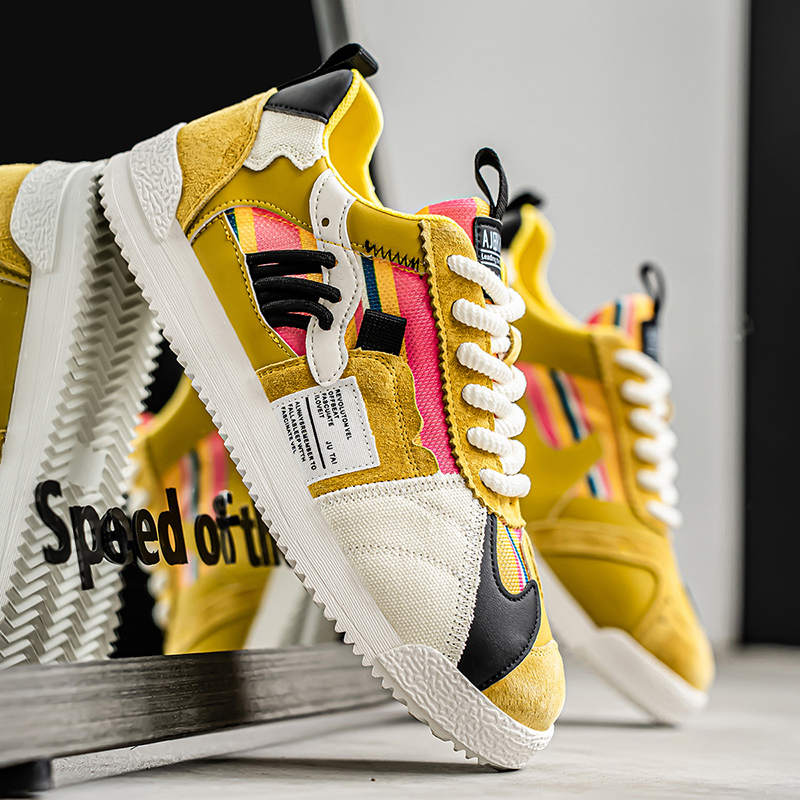 MONVIEL™ | Retro Color-Block Trainers
