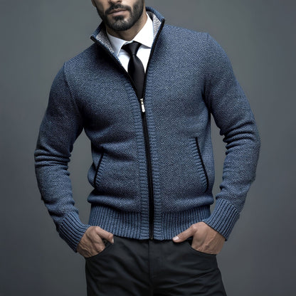 MANSSINO™ | Men's Structured Slim-Fit Zip Gilet