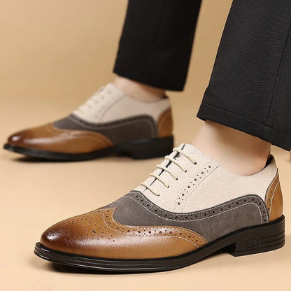 MONVIEL | MENS LACE-UP BROGUES