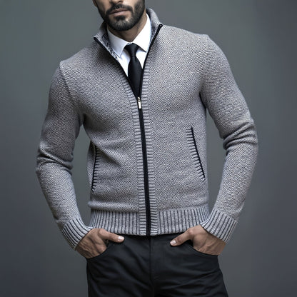 MANSSINO™ | Men's Structured Slim-Fit Zip Gilet