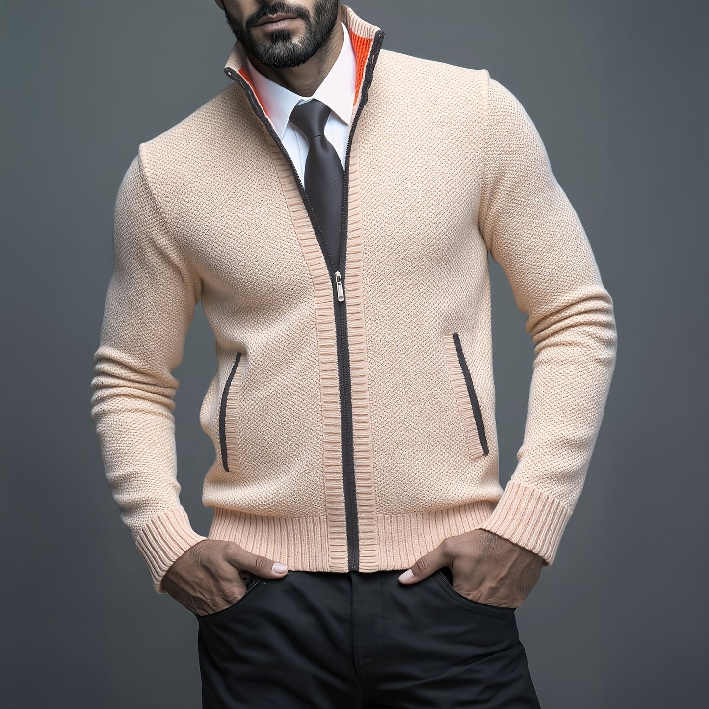 MANSSINO™ | Men's Structured Slim-Fit Zip Gilet
