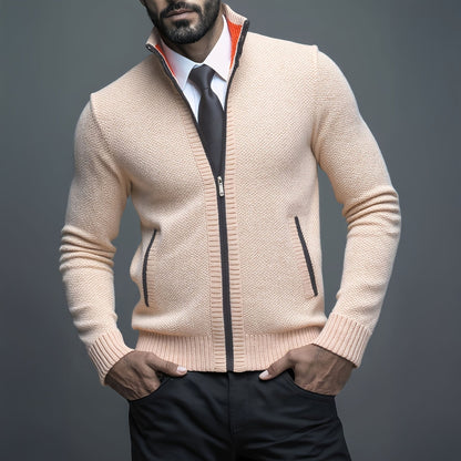 MANSSINO™ | Men's Structured Slim-Fit Zip Gilet