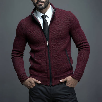 MANSSINO™ | Men's Structured Slim-Fit Zip Gilet