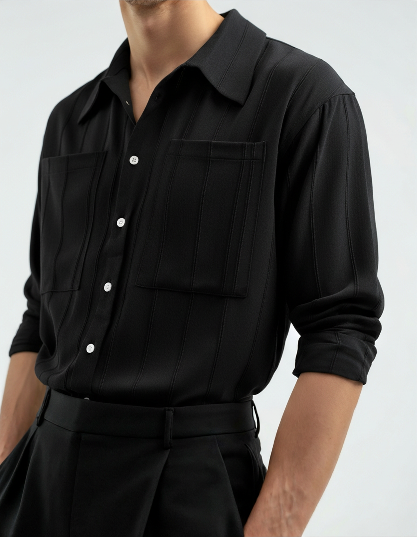 Emmanuel™ | Chemise texturée côtelée