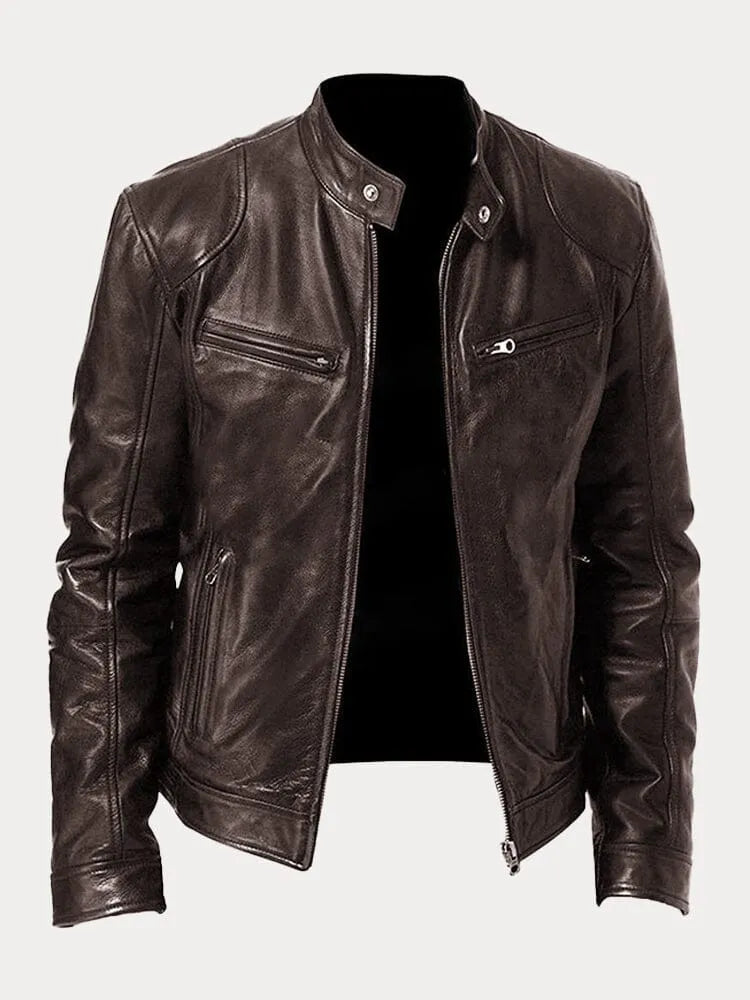 LAURENT MONACO | VESTE DÉCONTRACTÉE EN CUIR