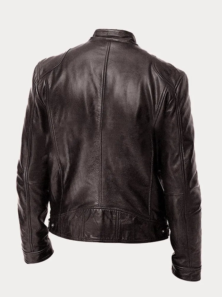 LAURENT MONACO | VESTE DÉCONTRACTÉE EN CUIR