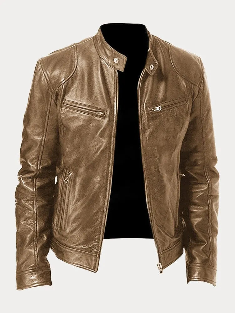 LAURENT MONACO | VESTE DÉCONTRACTÉE EN CUIR