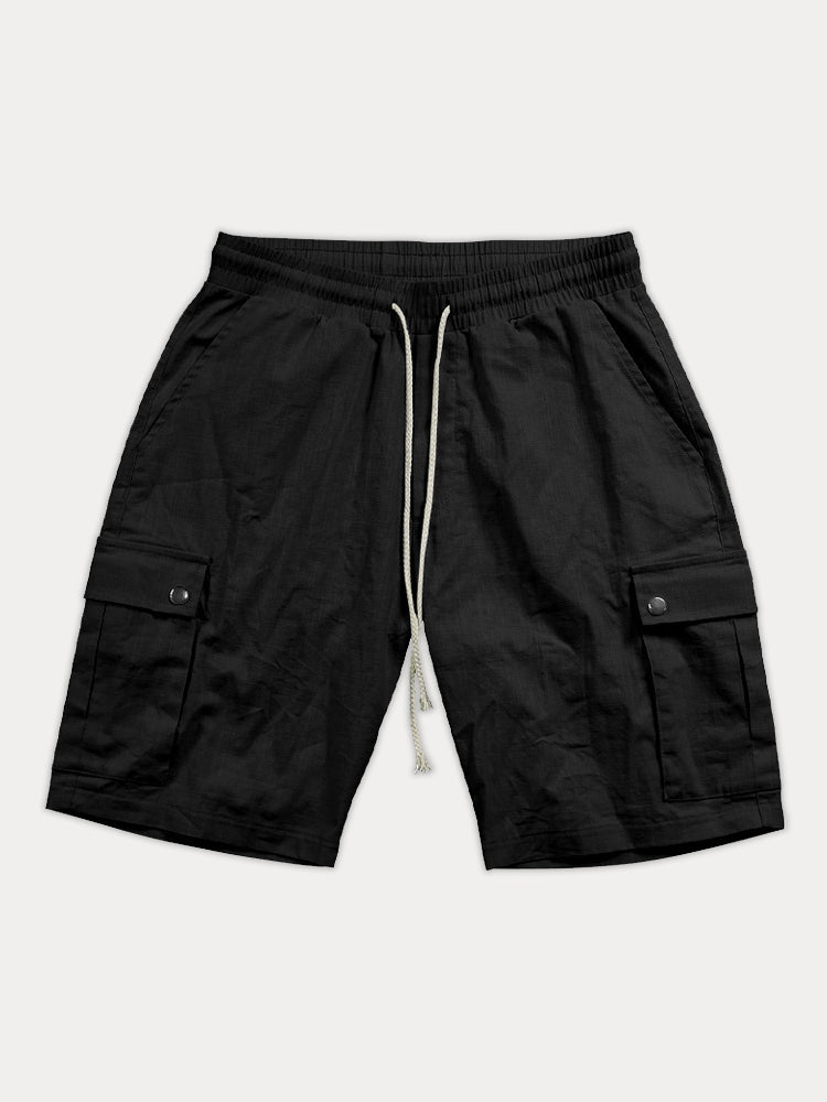 MANSSINO™ | Men's Multi-Pocket Drawstring Cargo Shorts