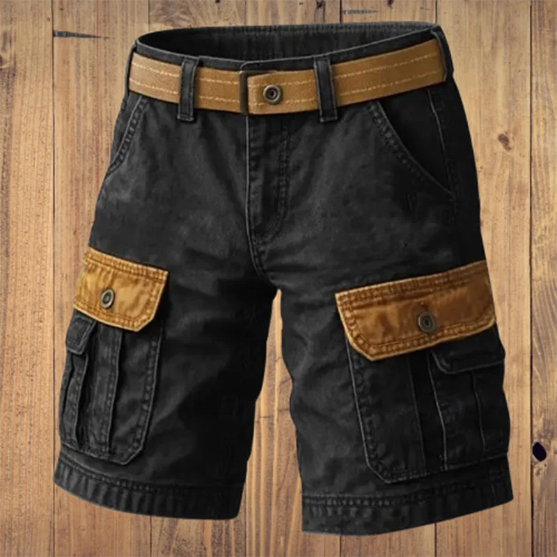 LAURENT MONACO | PANTALONS CARGO COURTS