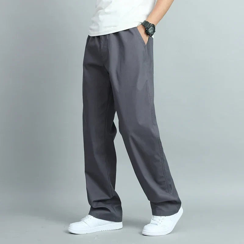LAURENT MONACO | PANTALONS AMPLE HOMME EN COTON