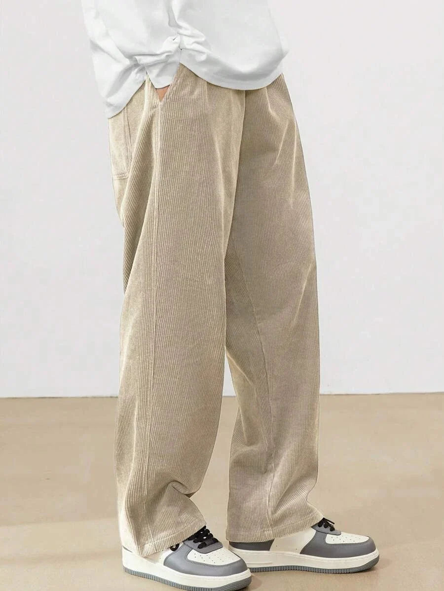 MANSSINO™ | Men's Wide-Leg Corduroy Trousers
