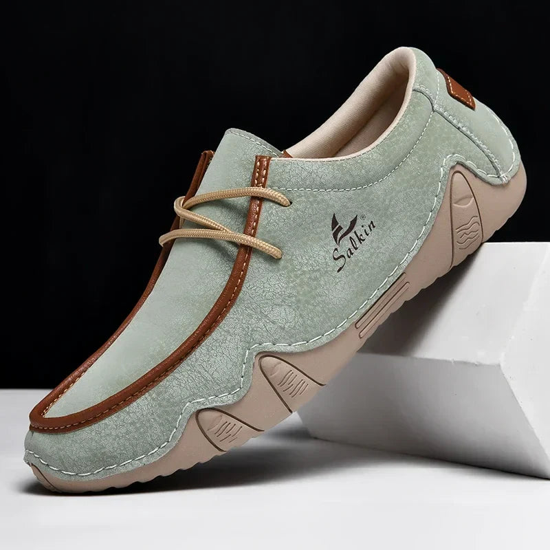 MANSSINO™ | Men's Orthopedic Leather Lace-Up Shoe